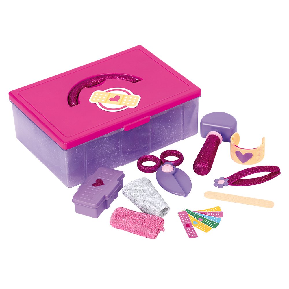 Giochi Preziosi Dottoressa Peluche Clinica Portatile con Luci e Giochi Preziosi Dottoressa Peluche Set Primo Soccorso