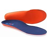 Dr. Foot's Orthotics Insoles for Flat Feet - Arch Support Shoe Inserts for Plantar Fasciitis, Foot & Heel Pain, High Arches and Over-Pronation, Comfort & Relief for Men and Women - XS