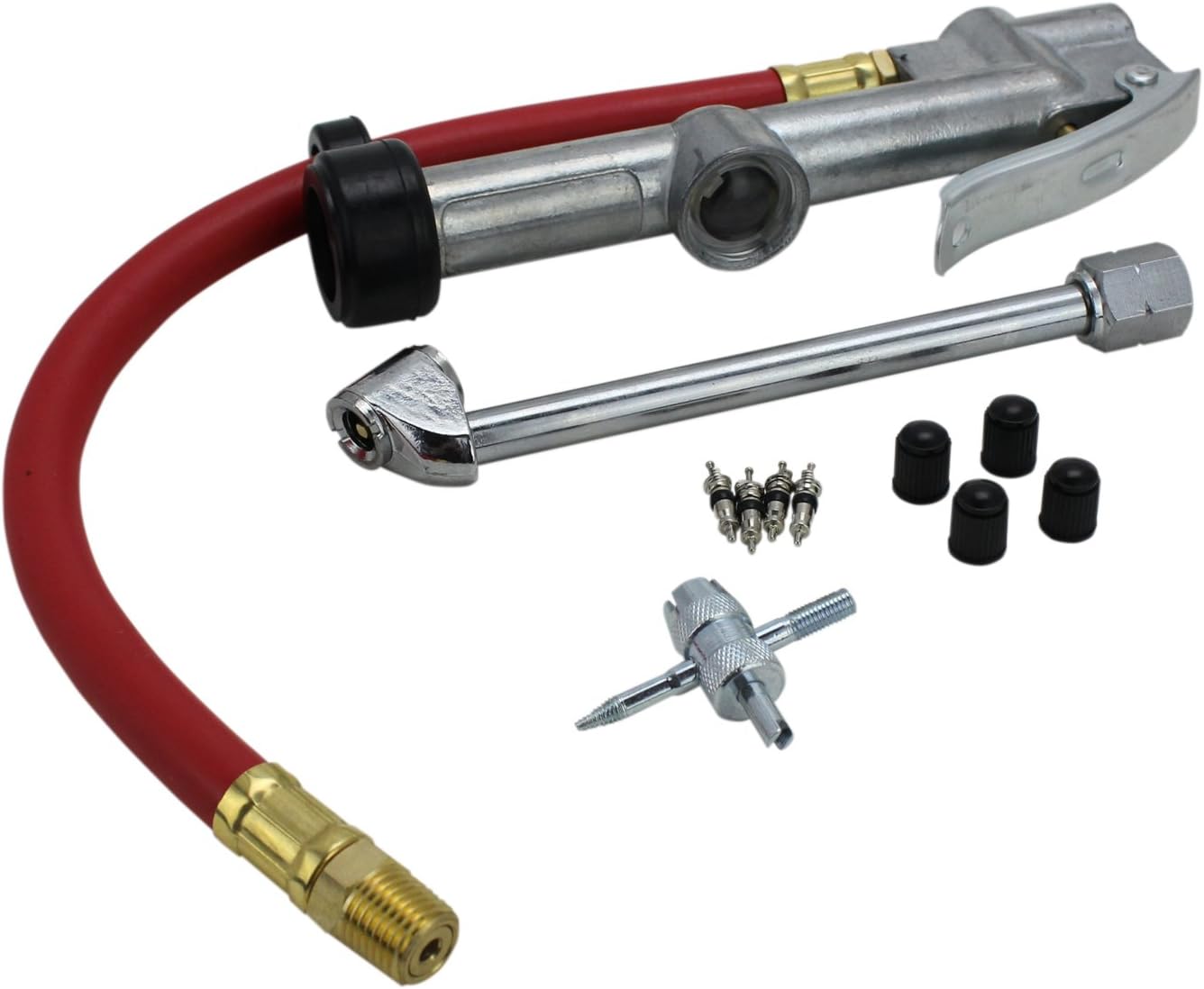 EXELAIR - EX0510WKIT 10 Piece Professional Inflator Gauge Kit