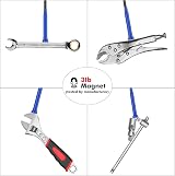 Housolution Magnetic Four-Claw Grabber Tool with LED Lights Blue view 3
