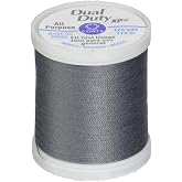 Coats: Thread &amp; Zippers Coats Thread &amp; Zippers Dual Duty XP General Purpose Thread, 125-Yard, Slate
