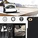 FYY [Leather Case] with [Apple Pencil Holder] for Apple iPad 9.7 2018/2017/iPad Air 2/iPad Air, Flip Folio Stand Case Protective Cover with [Auto Sleep Wake], Multiple Stand Angles, Card Slots Black