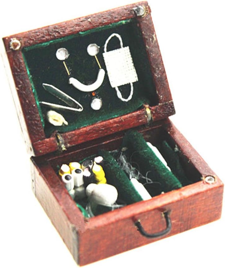 Originaltree-Kids Children Play Toy DIY Simulated Mini Medical Kit Dollhouse Accessories