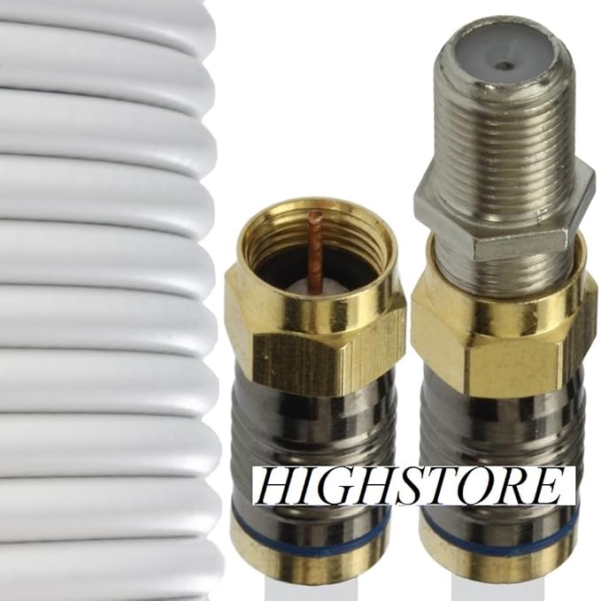 10M WHITE VIRGIN MEDIA TV & BROADBAND EXTENSION CABLE Amazon.co.uk