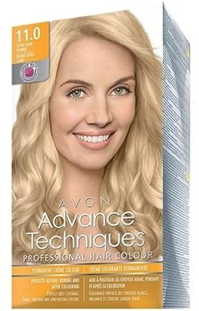 Avon Advance Techniques Professional Hair Colour Dye 11 0 Extra