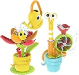 Yookidoo Pour N Grow Pop Up Garden Bath Toy Snail & Flower Set