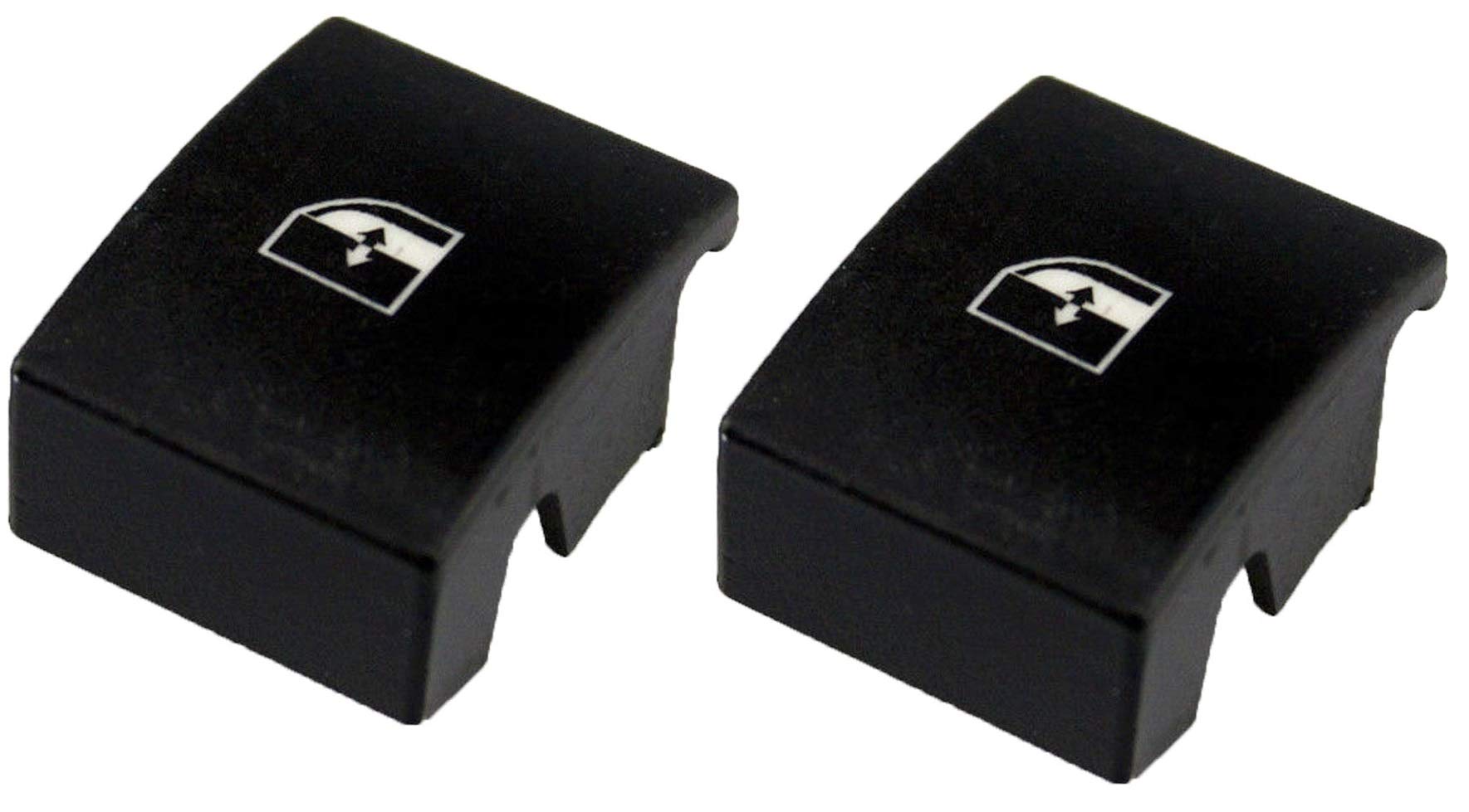 Twowinds Replacement Cover Button Cover for Window Control 2 pcs Astra Vectra Zafira