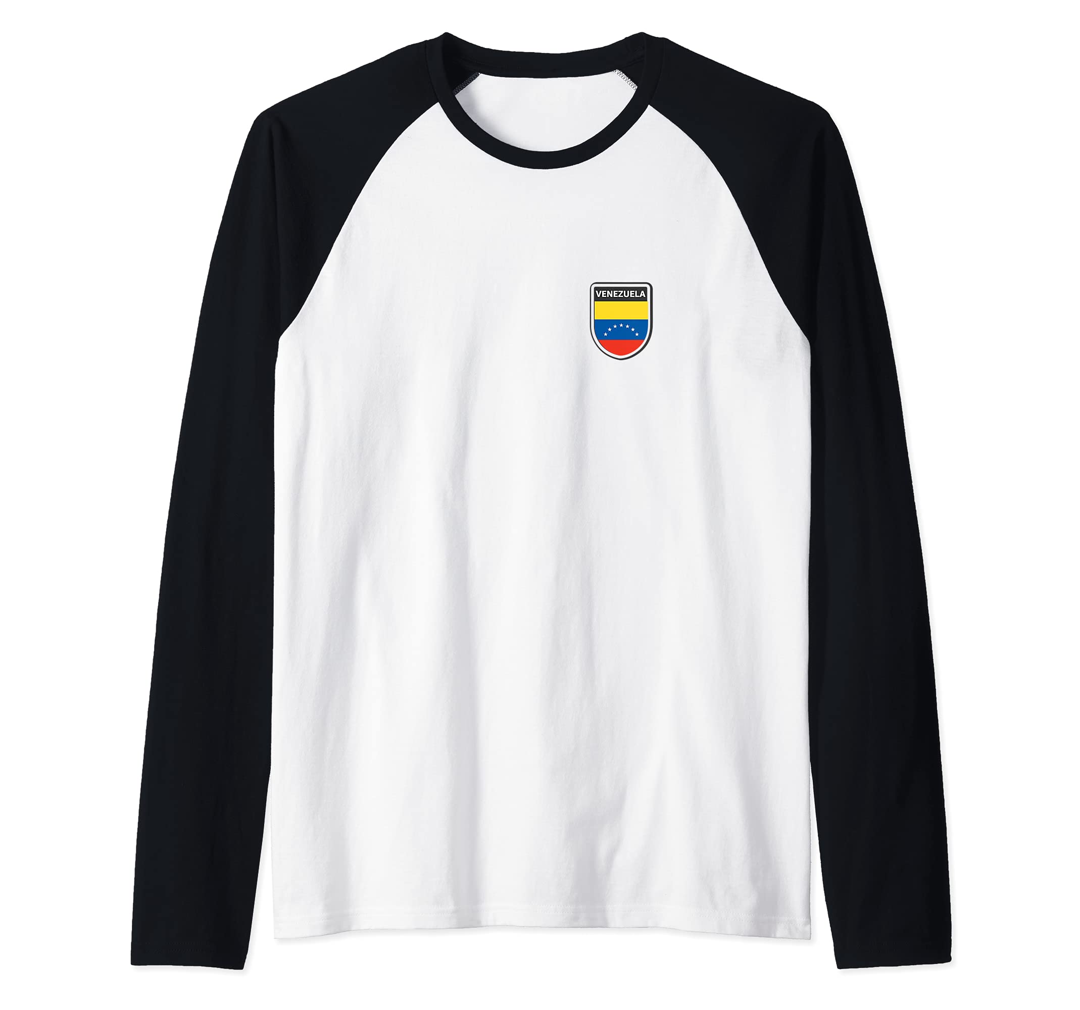 Flag Venezuela Raglan Baseball Tee