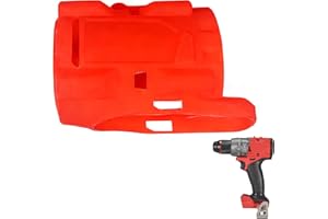 Red Protective Boot Compatible with Milwaukee 12V Fuel Cordless 1/2" Hammer Drill/Driver, Compatible with 2904-20, 2903-20 Mo