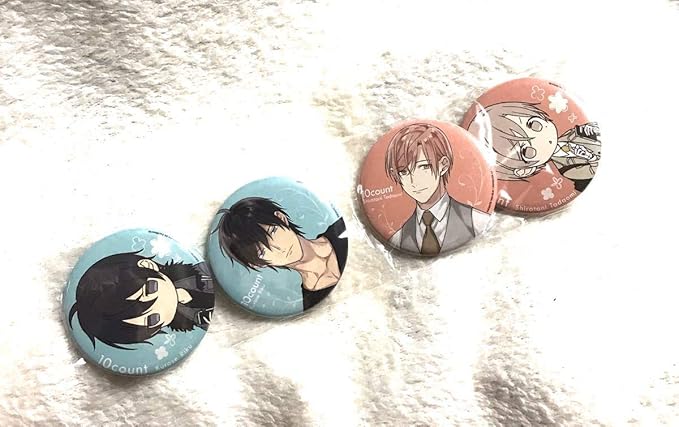 Amazon Co Jp テンカウント 缶バッジセット 黒瀬 城谷 頭身 Sd 宝井理人 ホビー 通販