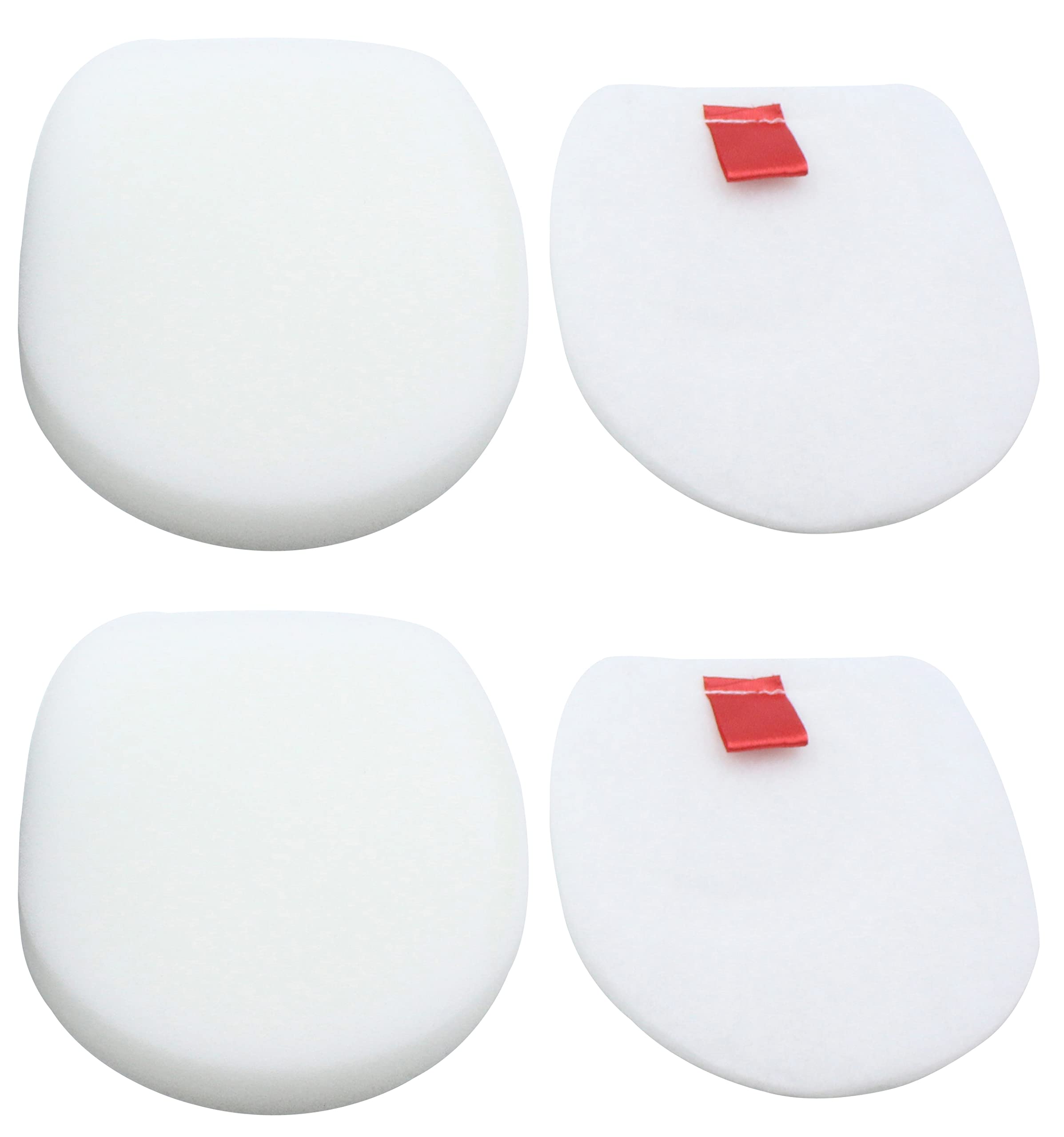 KENSHIRE 4PCS IZ251UK filters compatible with Shark IZ251UKT filters IZ201UK IZ202SM IZ201ME IZD260CN IC300 IZ201UKT IZ201UKTSB IZ251 filter replacement