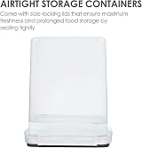 Vtopmart Large 5.2L 175oz Storage Containers 4 Pack with Lids BPA Free view 5