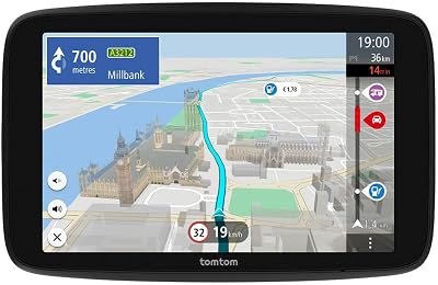 TomTom GO Camper Max 2nd Gen 7" Sat Nav Campervan Caravan POIs Wi-Fi