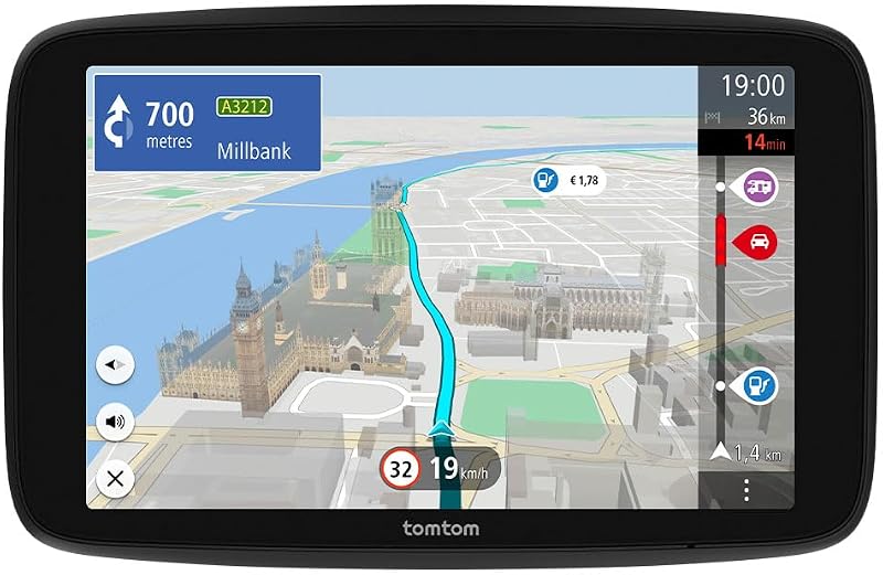 TomTom GO Camper Max 2nd Gen 7" Sat Nav Campervan Caravan POIs Wi-Fi