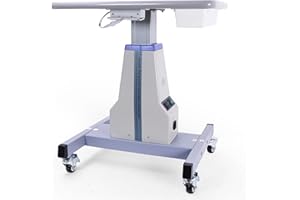 UCanSee Optometrist Motorized Table- Ophthalmic Electric Table Optical Eyeglass Instrument Table with Drawer, Working Size 15.7" Wide,22.8" Long