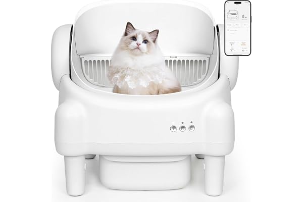 Automatic Self-Cleaning Cat Litter Box