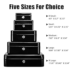 KYODOLED Cash Box with Key,Small Safe Lock Box with