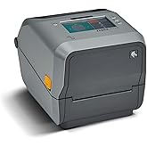ZEBRA ZD621 Direct Thermal Desktop Printer Color Touch LCD 203 dpi Print Width 4-inch USB Serial Ethernet 802.11ac ZD6A142-D01L01EZ