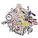 100PCS Modified Cars Stickers JDM Cool Sticker Car Skateboard Motorcycle Bicycle Laptop Computer Bedroom Wardrobe Mobile Phone Luggage Guitar DIY Decal (JDM)