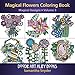 Magical Flowers Coloring Book: Magical Designs (Doodle Art Alley Books) (Volume 3) by Samantha Snyder