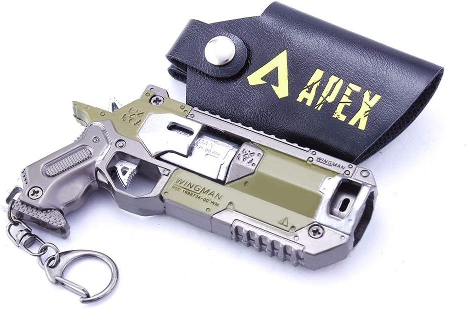 MANHUAN APEX Legends Games Metal Pistols Gun Model Action Figure Arts Toys Collection Keychain Gift …
