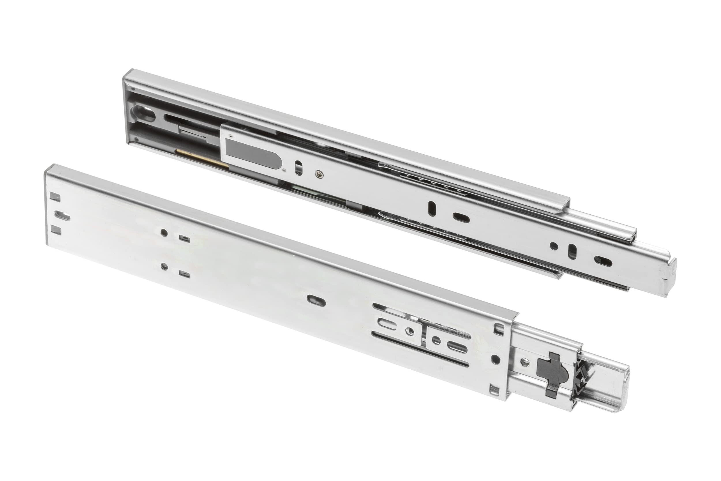 Soft close, self close drawer runners slides, full extension, H45 450mm (1 Pair)