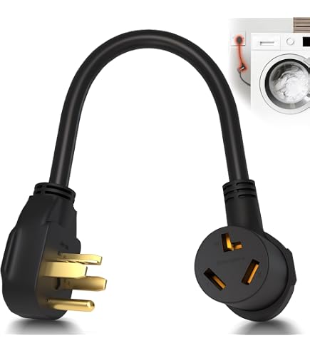 Adaptateur Prise NEMA 14-50P Vers 10-30R - 50A 120V/240V - Mâle Vers Femelle - Neuf