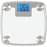 InstaTrack Digital Bathroom Scale, Scales for Body Weight, Auto Recognition, Measures Weight up to 440 lbs, Includes Batterie