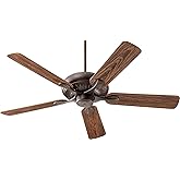 Quorum 191525-86, Pinnacle Patio Oiled Bronze Energy Star 52" Outdoor Ceiling Fan