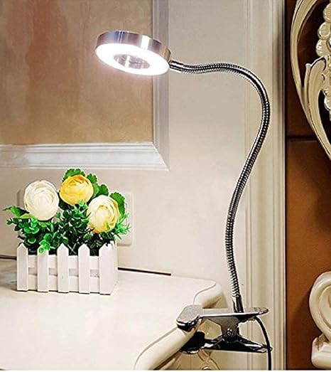 Led Usb Clip On Reading Light For Books Bedroom Desk Lamp