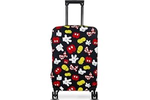 Sehxbqo Luggage Cover Protector Travel Suitcase Covers Protective Skin for Carry On Baggage Fit 22-24 Inch Luggage