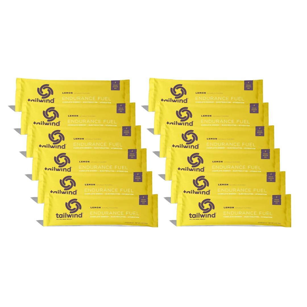 Tailwind Nutrition Endurance Fuel 12 Stick Packs Lemon