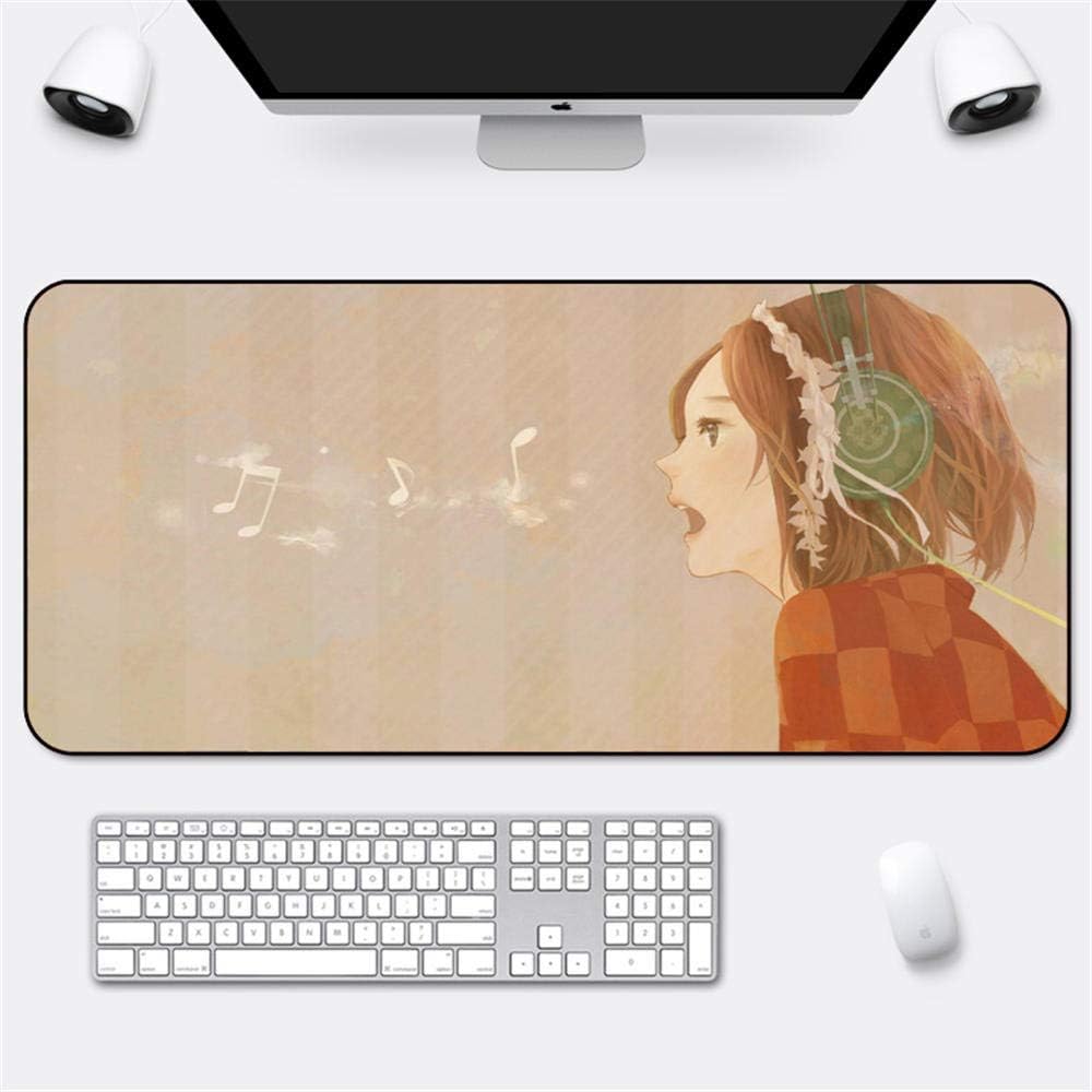 WENSHUO Large Size|Gaming Mouse Mat|Non-Slip Rubber Base|Kawaii|Keyboard Mousepad|Table Mat|Computer Mouse Mat|Improved Precision And Speed(Thickness:5Mm)@900 * 400Mm