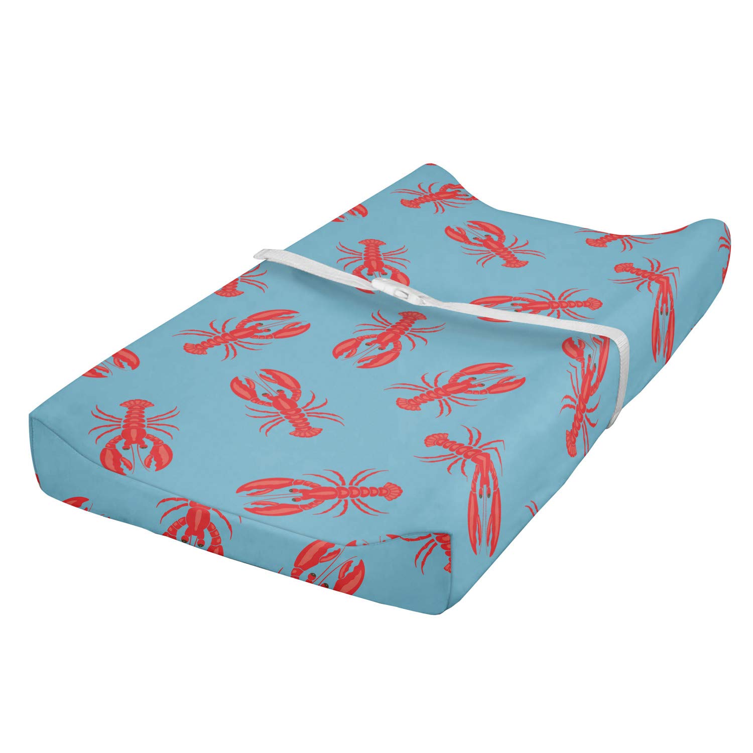 nautical changing mat