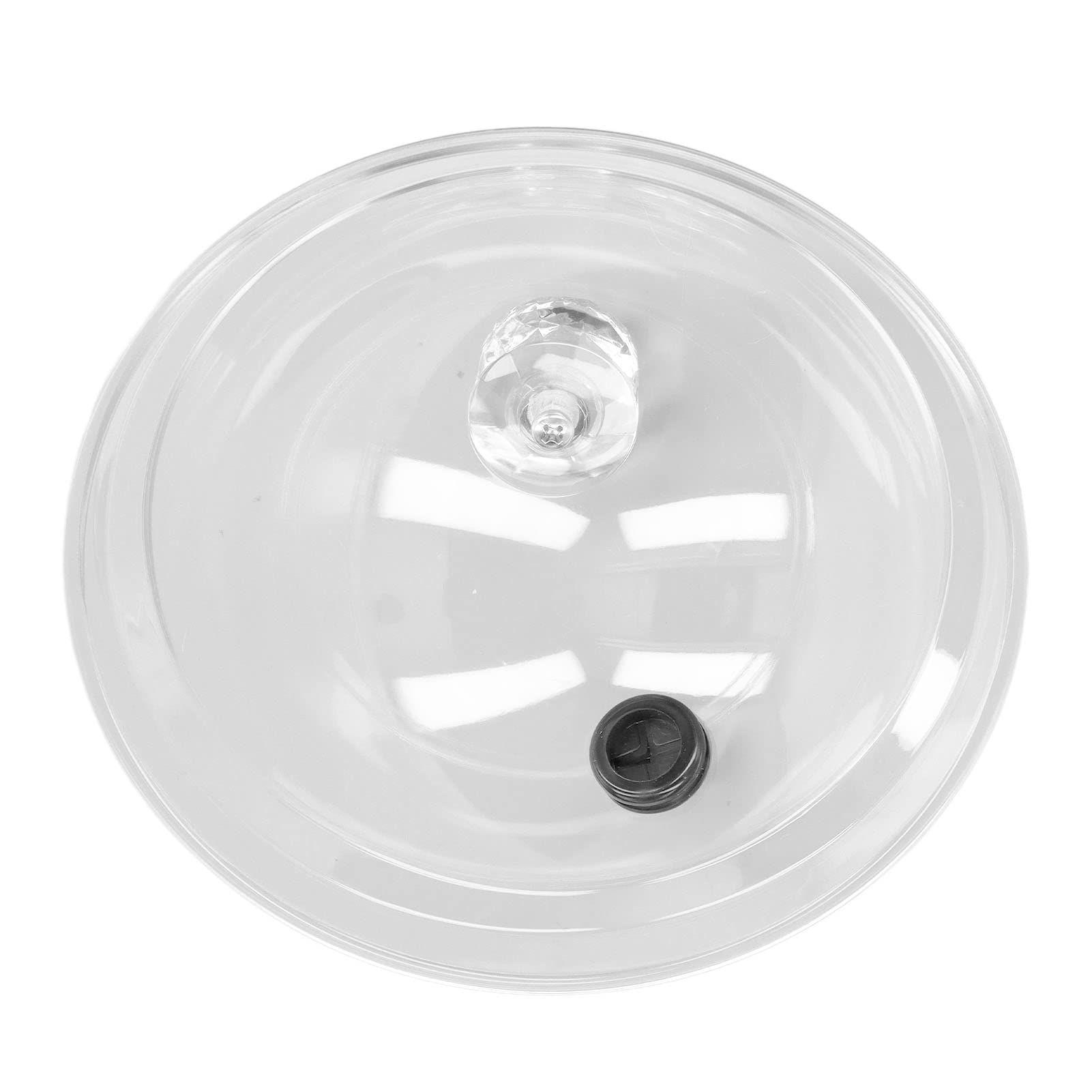 Uxsiya Smoking Dome Cover, Home Kitchen Cooking Smoke Acrylic Smoke Infuser Hood High Temperature Resistant for BBQ Cake Dessert Display Showcase