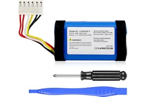 OHZHAO GSP-1S3P-CH40 10500mAh Replacement Battery for JBL Charge 5 Waterproof Bluetooth Speaker, 2024 Upgrade High Capacity 3.7V Battery with Repair Tool Set
