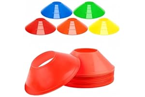 Wzenclave Sports Training Cones, Mini Football Cones, Agility Sports Cones, Football Basketball Running Training Sports Playi