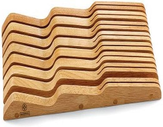 Amazon Com Mundial Solid Wood In Drawer Knife Storage Tray Large