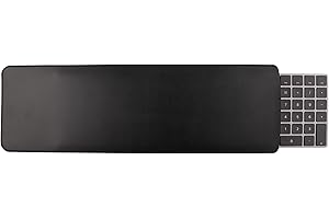 GuardV Faux Leather Series for Apple Magic Keyboard with Numeric Keypad A1843 A2520 Touch ID MQ052LL/A MK2C3LL/A MMMR3LL/A - 