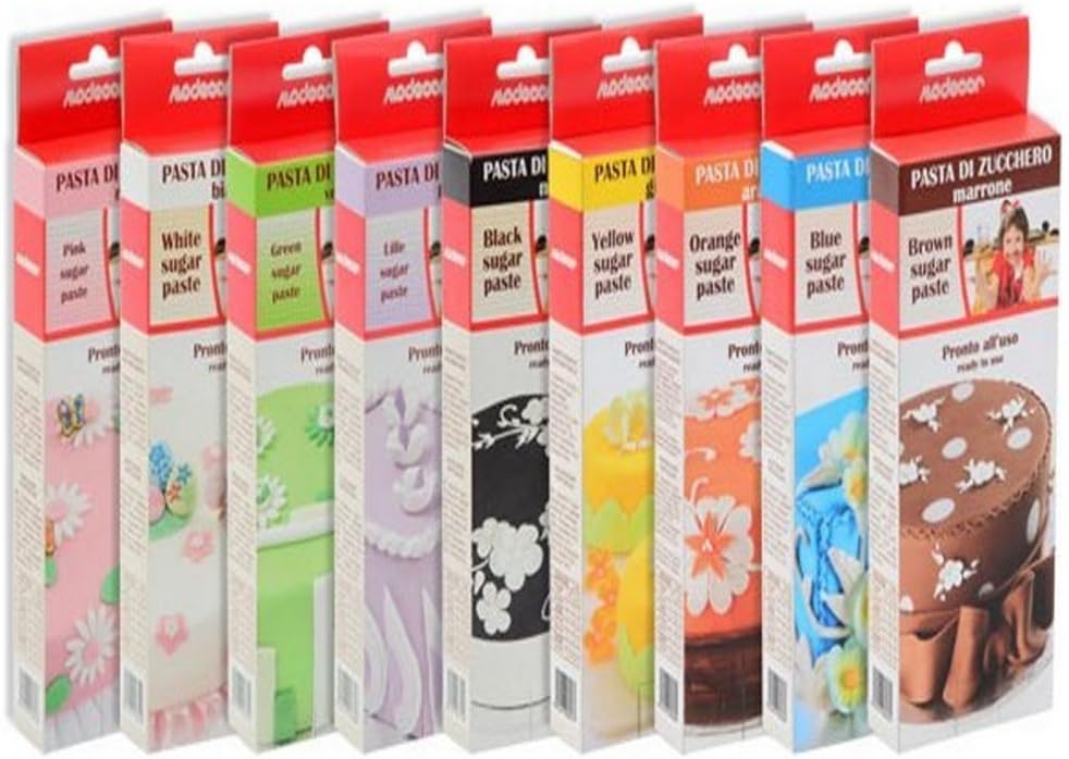 moDecor Coloured Pop Sugar Paste 500 gr