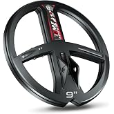 XP Metal Detectors 9" FMF Coil + Cover, Deus II &amp; ICON Compatible | Fast Simultaneous Multi-Frequency from 4 to 45 kHz, Coil Cover &amp; Lower Stem, for DEUS II &amp; ICON / ICONX (D22FMF)