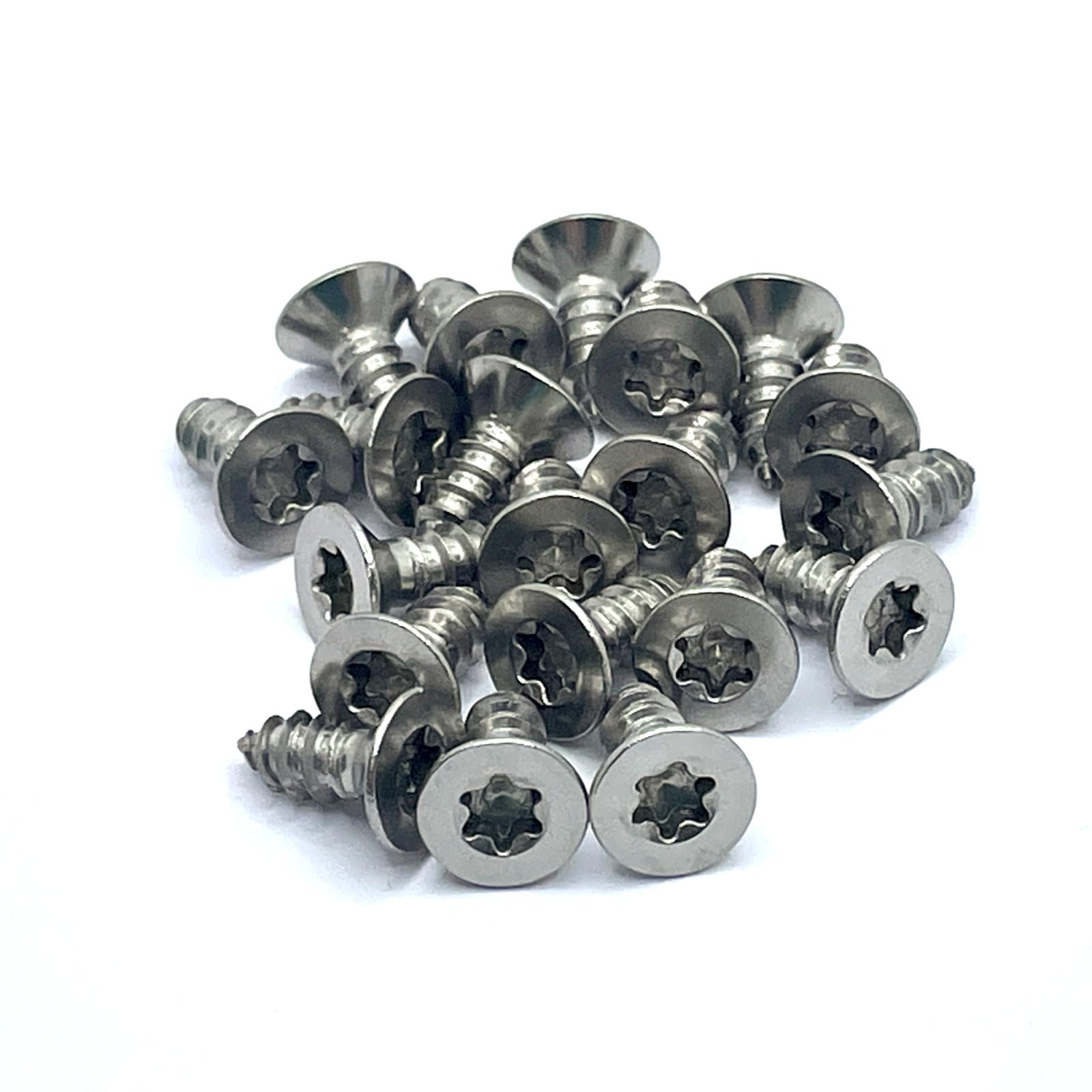 4.8mm x 13mm Torx Countersunk Self Tapping Screw ISO14586 A4 (316) Stainless Steel (Pack of 20)