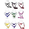 thumbnail interactive-video image 1 of Hands Free Wine Glass Holder Necklace - Set Of 2 Black Party Wineyoke Lanyards 1 of 12