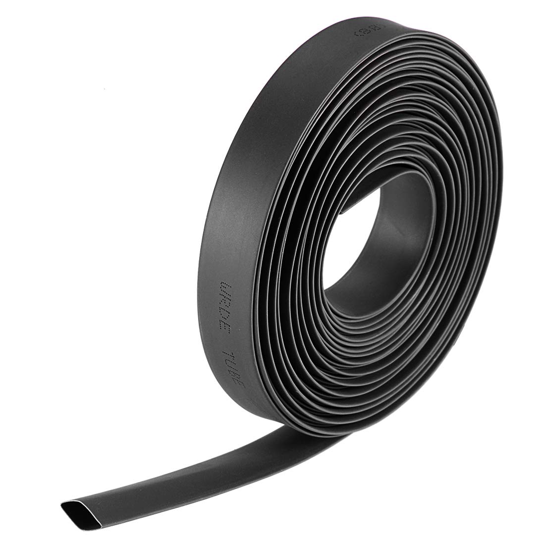sourcing map Heat Shrink Tubing, 5/16"(8mm) Dia 2:1 rate Shrinkable Tube Cable Sleeve 7m - Black