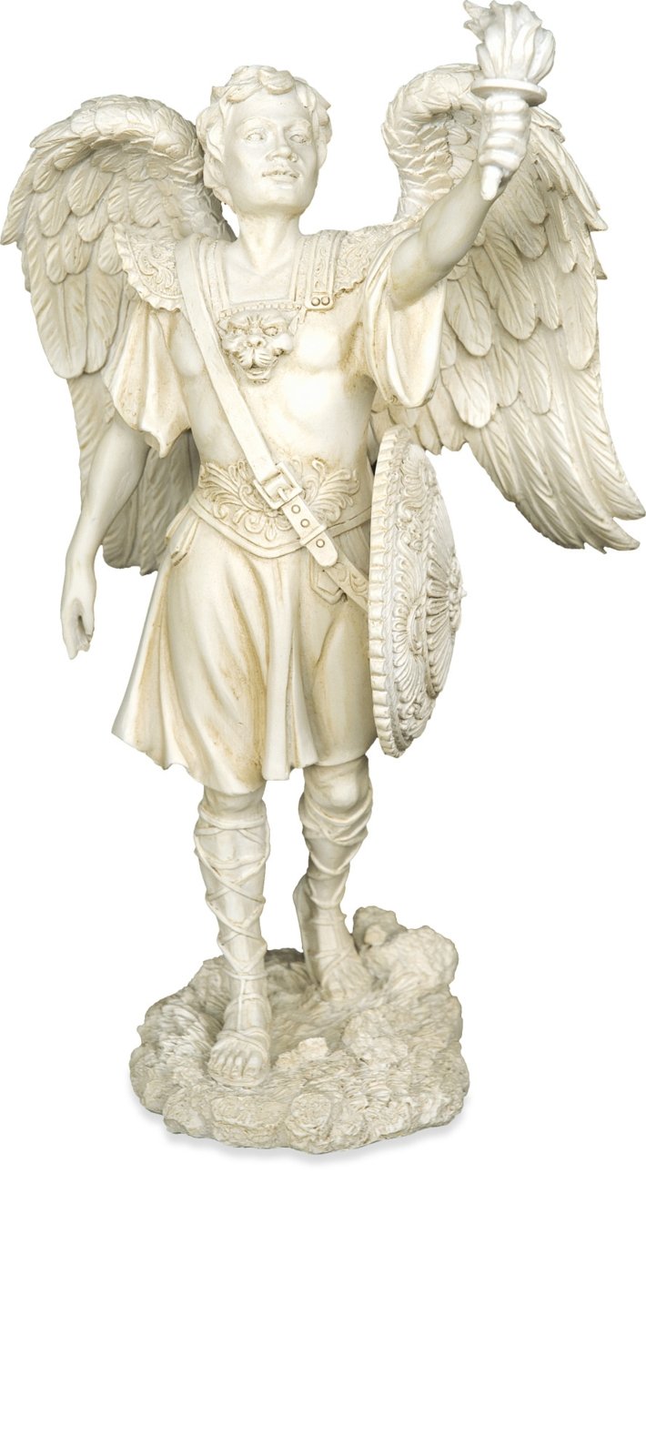 AngelStar Archangel Uriel Angel Figurine, 9-1/2-Inch Tall