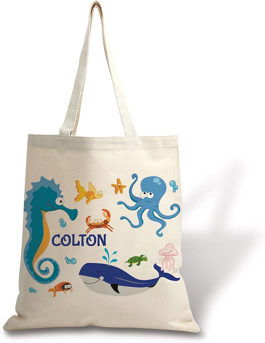 personalized kids beach bags