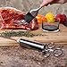 The Sapores Supreme Marinator Set - 2 Ounce 304 Stainless Steel Meat Injector, Baster Grill Brush and Cleaning Brushes - 100% Stainless Steel, BPA Free Food Grade Material