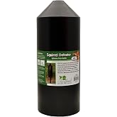 Squirrel Defeater Cylinder Pole Baffle | Pole Mount Baffle; Squirrel Guard; Feeder Protection