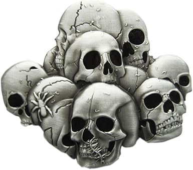 skull belt buckle amazon