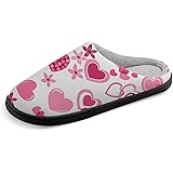 Humor Slippers Heart Slipper funny Bedroom Slippers Fur Slippers Men Shearling Slippers Fuzzy Slippers